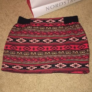 aztec colorful skirt!